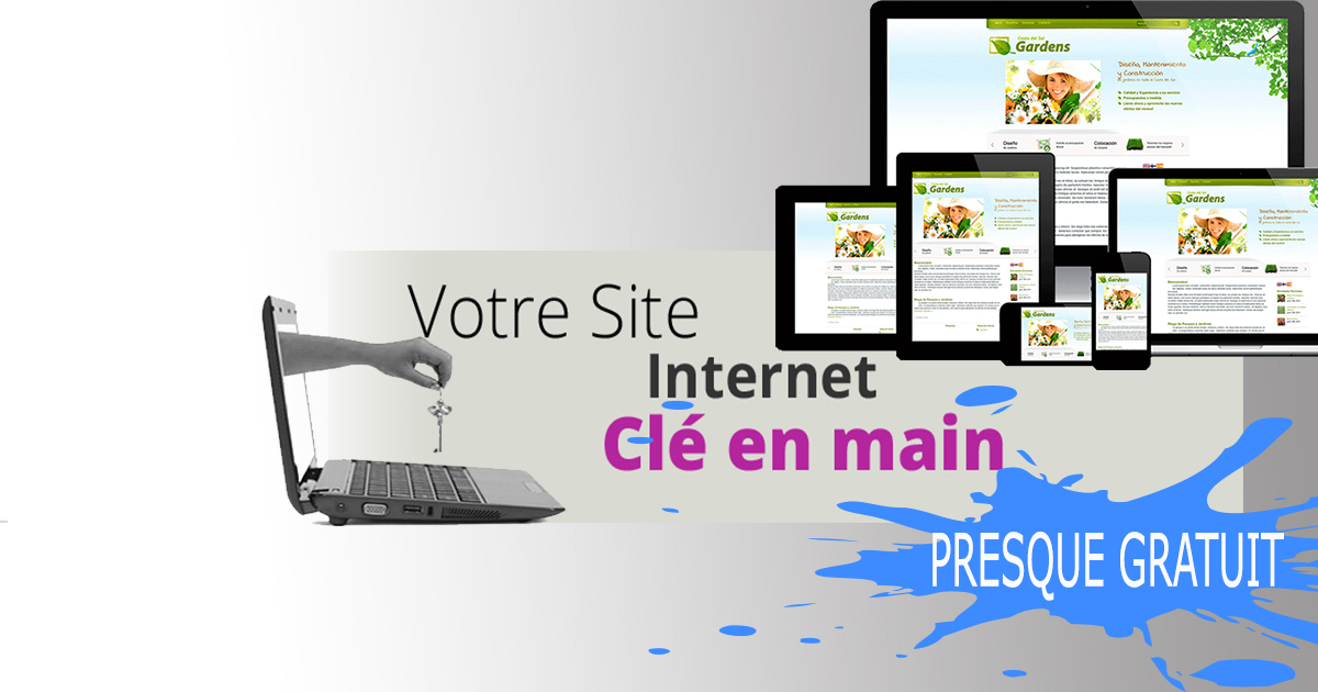 A quoi ressemblent les sites web créés par DSS